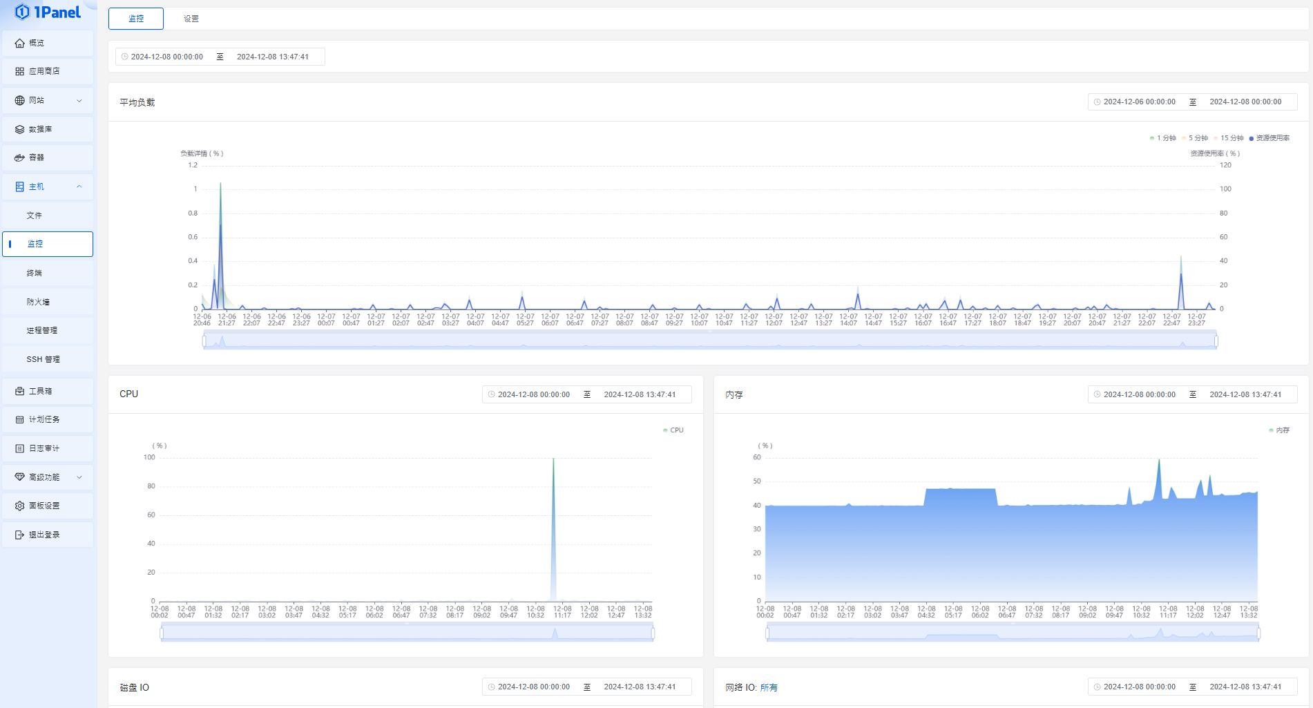 1panel Server Management Tool 29