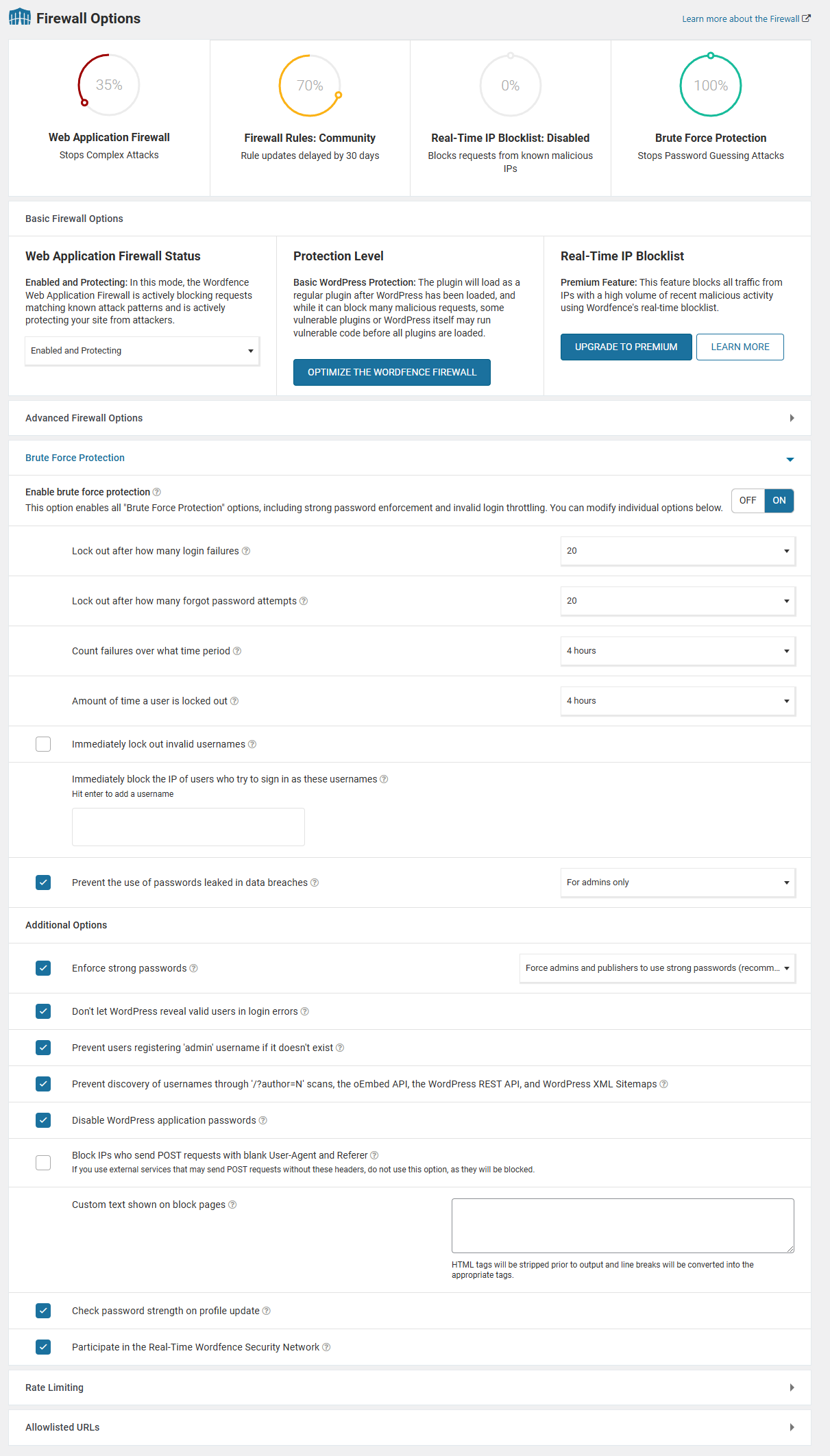 Wordfence Security 4